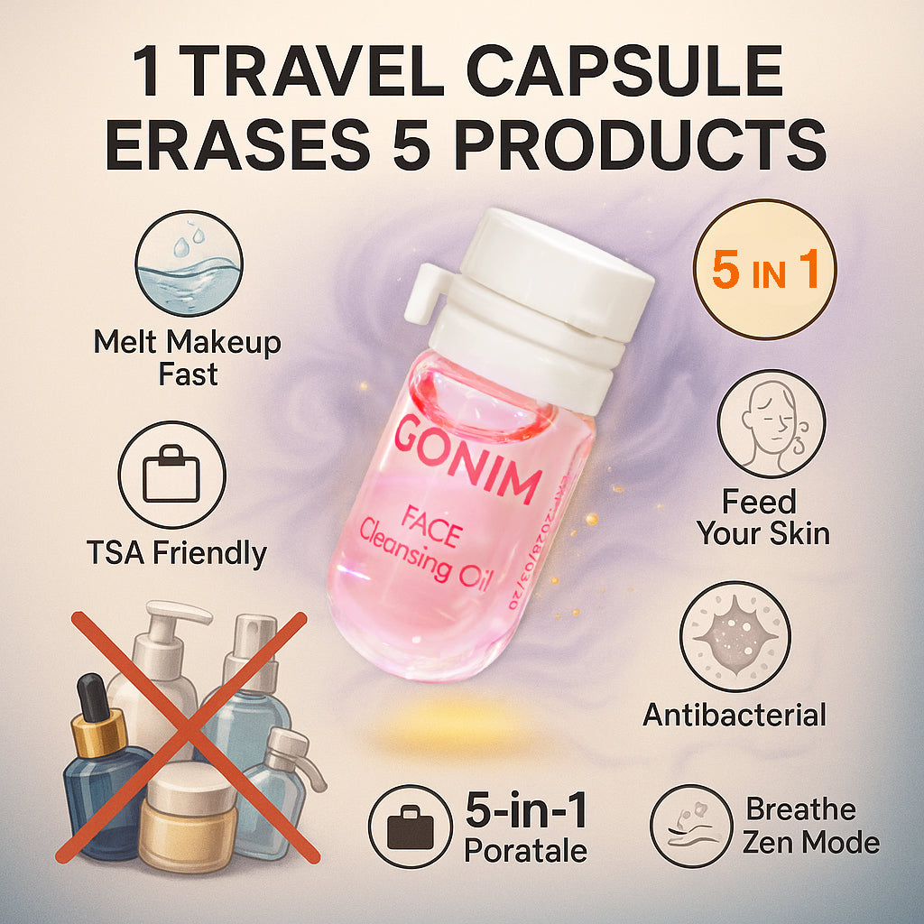 GONIM Single-use Face Cleansing Oil Capsules (20ea) Ship from LA