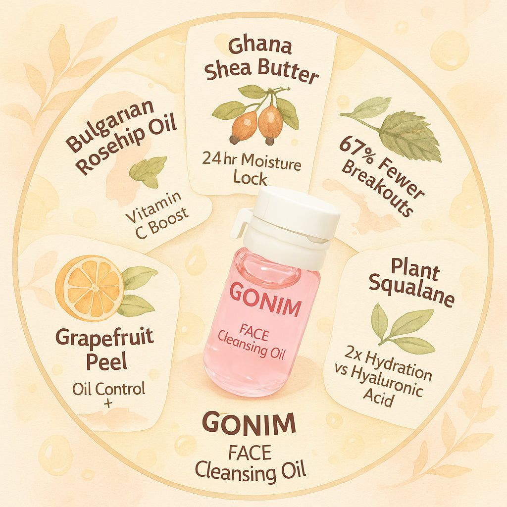 GONIM Single-use Face Cleansing Oil Capsules (20ea) Ship from LA