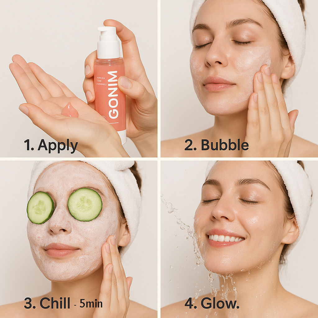 GONIM Oxyglow Bubble Cleanser Mask 1.76 oz
