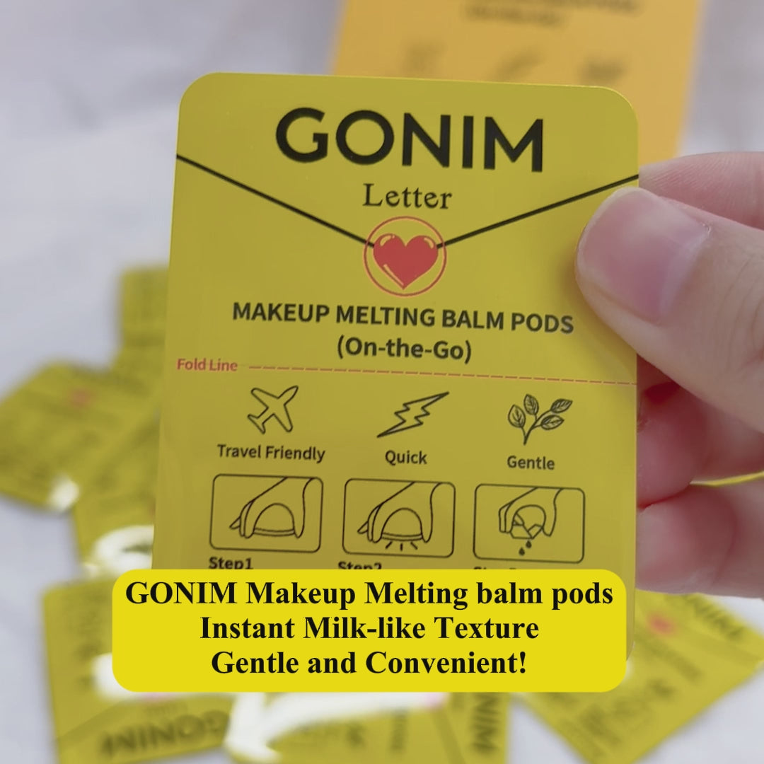 GONIM Makeup Melting Balm Pods (15pcs) Ship from LA